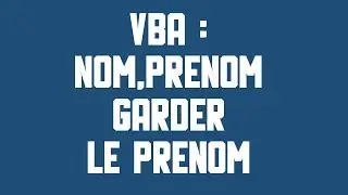 VBA Garder la partie droite d'un texte à partir de la virgule