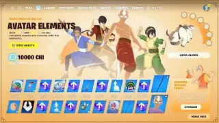 Fortnite x Avatar: The Last Airbender: ALL FREE & LEAKED Rewards by the Avatar: Elements Event