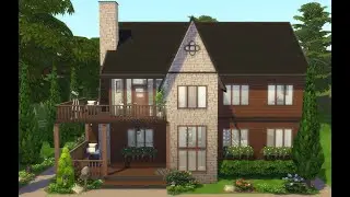 The Sims 4 House Shell #25 - BG Only Shell