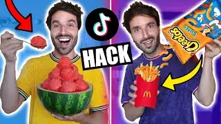 I'm testing the BEST TIKTOK FOOD HACKS for summer - CARL IS COOKING
