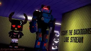 ZalgoTheAnimator Plays: Escape The Backrooms - UPDATED! FT. MechAnimator089