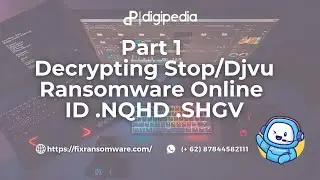 Part 1 Decrypting Stop Djvu Ransomware Online ID NQHD SHGV