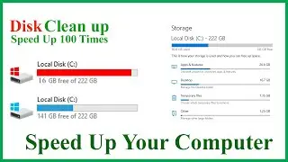 How to Clean  Local Disk C Space and Speed up Computer