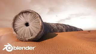 Make The Dune Sandworm | Blender Tutorial - Part 2