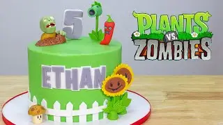 Plants vs Zombies Birthday Cake