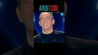 Jamel Debbouze weird at Thierry Ardisson 