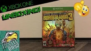 BORDERLANDS 3: SUPER DELUXE EDITION - Unboxing XBOX ONE X!