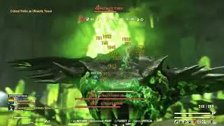 Gatling Plasma Infinite VATS Snake Kill - Fallout 76