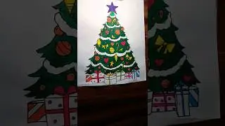 how to draw Magical Christmas Tree: A Step-by-Step 