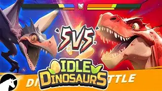 Idle Dinosaurs gameplay