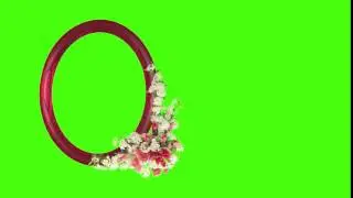 Футаж рамка хромакей    footage frame hromakey   001378