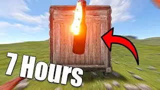 I used molotov's for 7 hours to raid in Rust