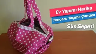 El Yapımı Tencere Taşıma Çantası