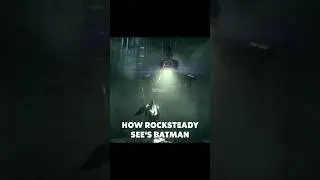 How Rocksteady See's Batman... #batman#nostalgia#shorts
