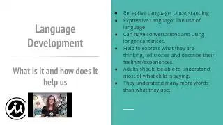 Kindergarten Readiness - Language Development