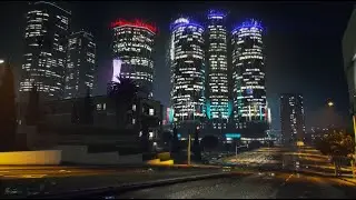 NaturalVision: Evolved | GTA V | Walking in the Rain in Los Santos | GTX 1650 Max Settings Gameplay