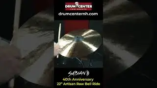 Sabian 40th Anniversary Limited Artisan Raw Bell Ride 22