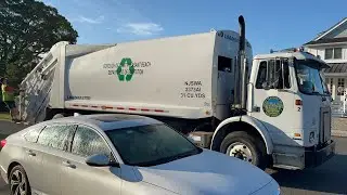 Roaring Point Pleasant Beach Autocar WX Loadmaster Rear Loader Garbage Truck Packing Recycling