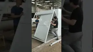 Cryptocurrency Blockchain foldable movable bitcoin Mining Container farm for   antminer avalon