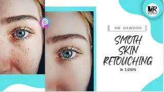 high end skin retouching in picsart |3 steps| 