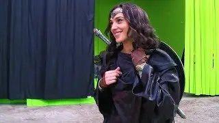 Wonder Woman 'Batman v Superman' Behind The Scenes [+Subtitles]