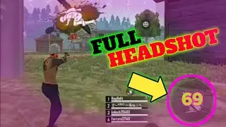 Full headsot ❗Dengan tombol tembak 69 [vivo y93] - free fire 🇲🇨