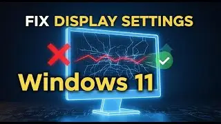 How to Reset Display Settings Windows 11 to Default Screen Resolution Changer