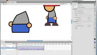 How to Basic Character creation and walk cycle in Adobe Flash
