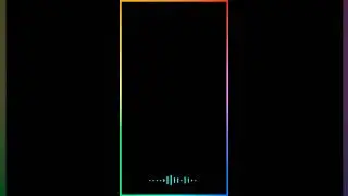 black screen color light video frame (star video effect) | Technical Guru effect