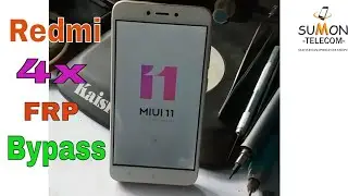 MI Redmi 4X FRP Bypass 