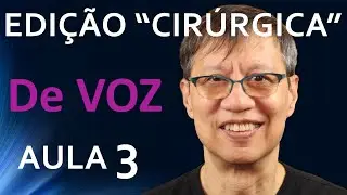 EDIÇÃO "CIRÚRGICA" DE VOZ - PARA CORRIGIR ERROS E MUDAR PALAVRAS - AULA  3