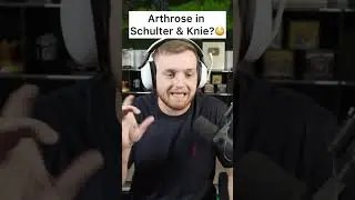 Arthrose in Schulter & Knie?😳