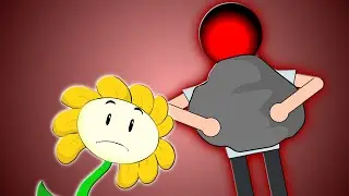 Gradient Joe Kills Flowey For Looking At His Phone