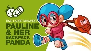 Timelapse Tuesday: PBPP, Procreate + iPad drawing (no Audio)