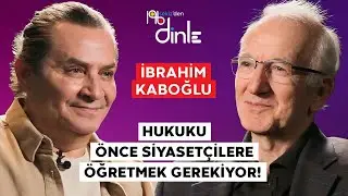 İBRAHİM KABOĞLU ''HUKUKUN BU KADAR DİBE VURDUĞU BİR DÖNEME RASTLAMADIM!''