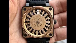 Bell & Ross BR0192 18K Rose Gold Stainless Steel Casino Watch Limited Complete
