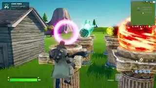 Unreal Engine Fortnite Editor Energy Ball VFX