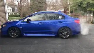 17 Subaru WRX CVT Stage 3 warm Up