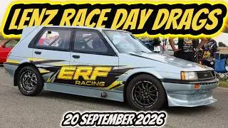 Midvaal Raceway | LENZ RACE DAY DRAGS | 20 September 2026 