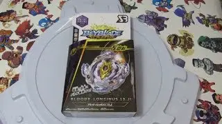 Обзор beyblade bloody longinus l4 b 110 бейблэйд кровавый луинор л4