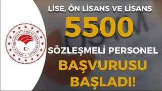 TARIM VE ORMAN BAKANLIĞI 5.500 SÖZLEŞMELİ PERSONEL ALIM BAŞVURULARI BAŞLADI. (01.02.2024)