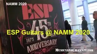 ESP Guitars at NAMM 2020 Walkthrough
