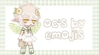 oc's by emojis .°• •. °° .• parte 2