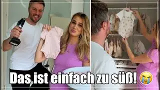 Baby-Kleiderschrank einräumen, dm Haul & Pickel Hack I Daily Vlog