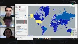 Análise de dados da Covid-19 utilizando Orange com Time Series e Geo