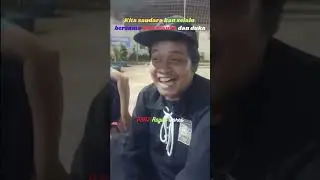 Kita saudara harus bersama dalam suka dan duka