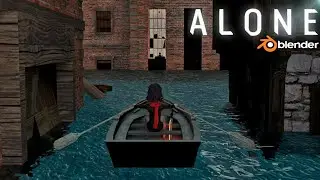 ALONE |Blender Short video | Dimension Editors