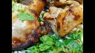 الفراخ المشويه علي الفحم فراخ الحاتي الرهيييييبه وتحدي👍👍😋😋
