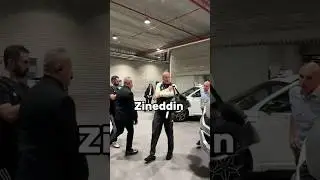 Zidane, Del Piero and Davids at Juve legends game 