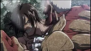 Eren vs Reiner Full Fight - Attack on Titan Season 3 Part 2  AMV